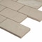 Msi Sande Cream SAMPLE Polished Porcelain Mesh Mounted Mosaic Tile ZOR-PT-0520-SAM - alternate 3
